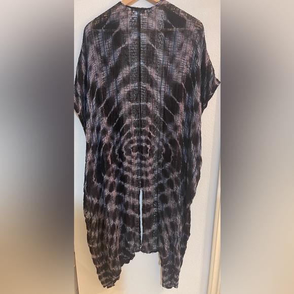 Free People Open Front Sleeveless Cardigan ONE SIZE - Picture 3 of 7